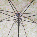 Design de padrão vara reta curva alça logotipo promocional personalizado regular mais barato guarda-chuva paraíso de armação de metal ao ar livre
